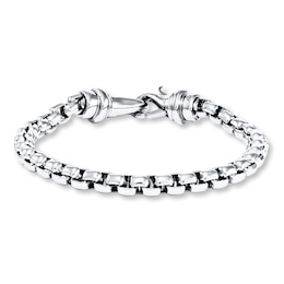 Men's Rolo Link Bracelet Stainless Steel 8.5&quot;