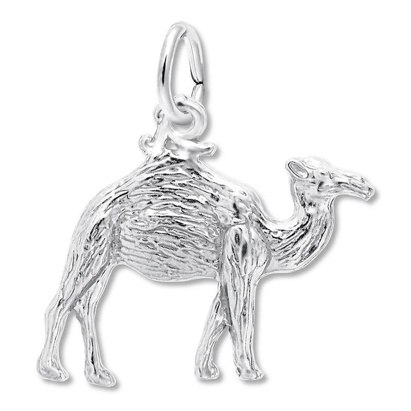 Camel Charm Sterling Silver