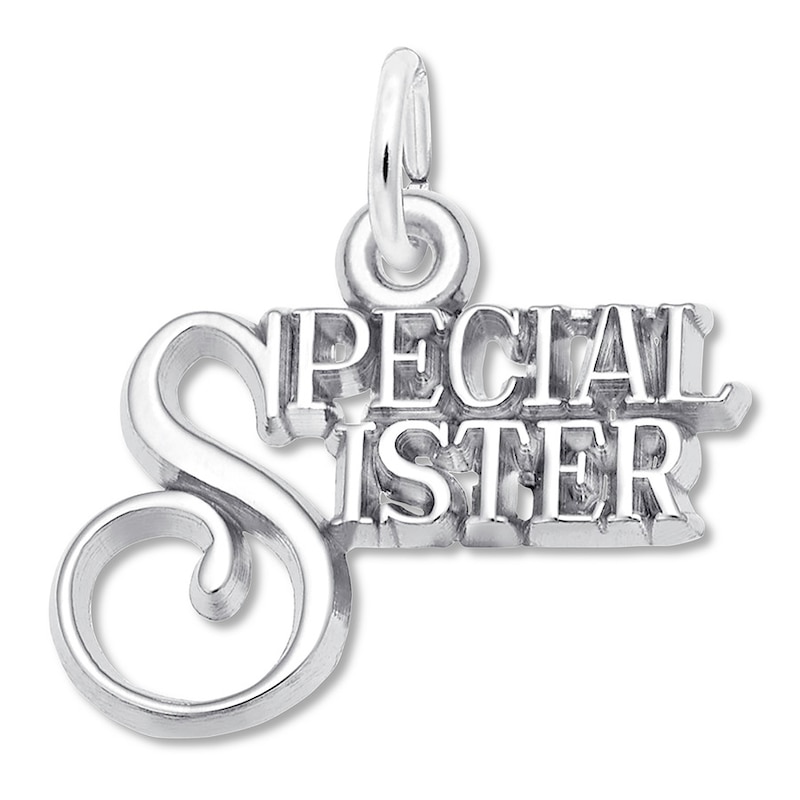 Special Sister Charm Sterling Silver