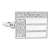 Thumbnail Image 0 of Driver's License Charm Sterling Silver