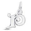 Thumbnail Image 0 of Letter P Charm Sterling Silver