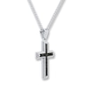 Thumbnail Image 1 of Men's Cross Necklace Stainless Steel