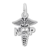 Thumbnail Image 0 of Nurse Practitioner Charm Sterling Silver