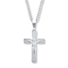 Thumbnail Image 0 of Crucifix Necklace Lord's Prayer Stainless Steel