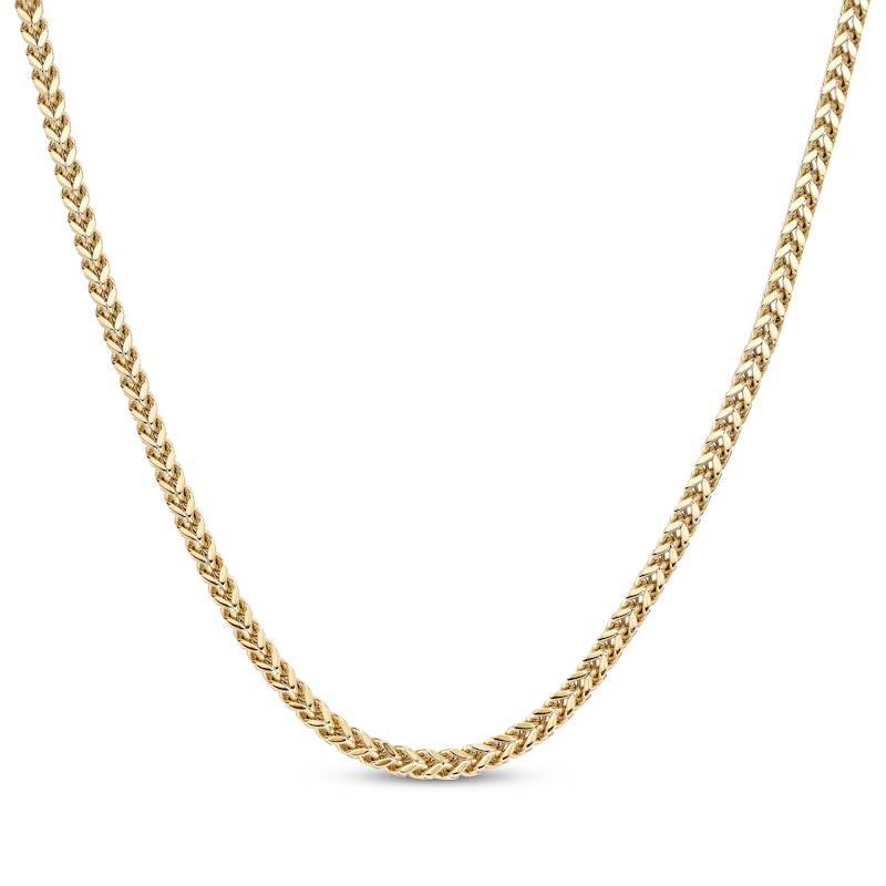 Foxtail Chain Necklace Stainless Steel 22"