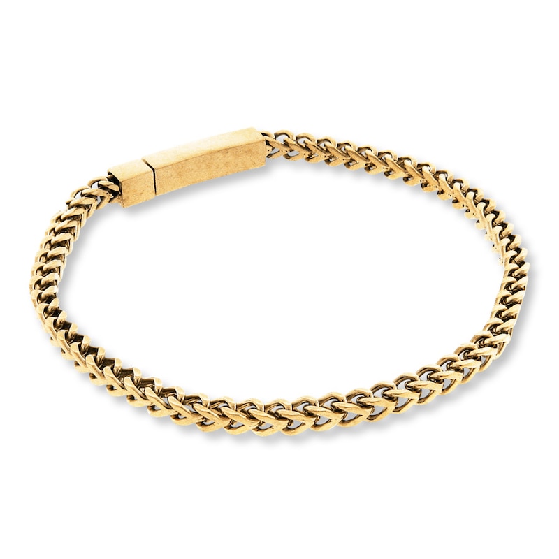 Men's Foxtail Chain Bracelet 9" Length