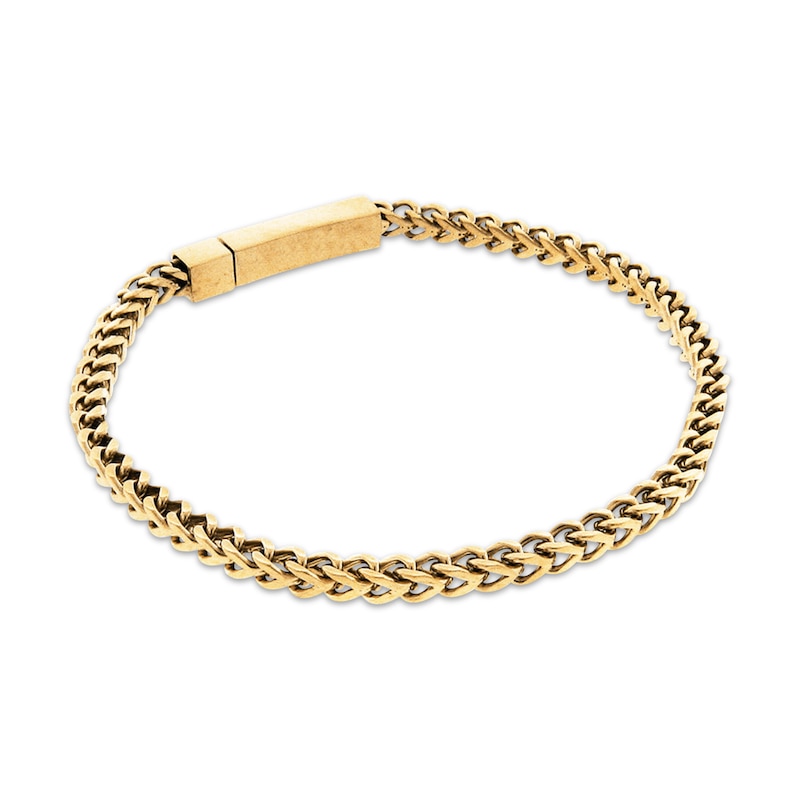 Men's Foxtail Chain Bracelet 9" Length