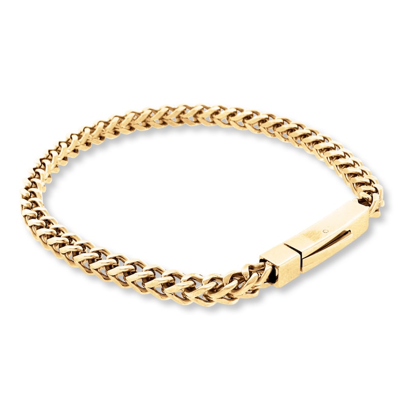 Men's Foxtail Chain Bracelet 9" Length