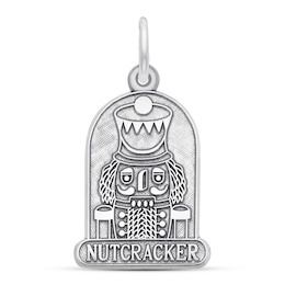 Nutcracker Charm Sterling Silver