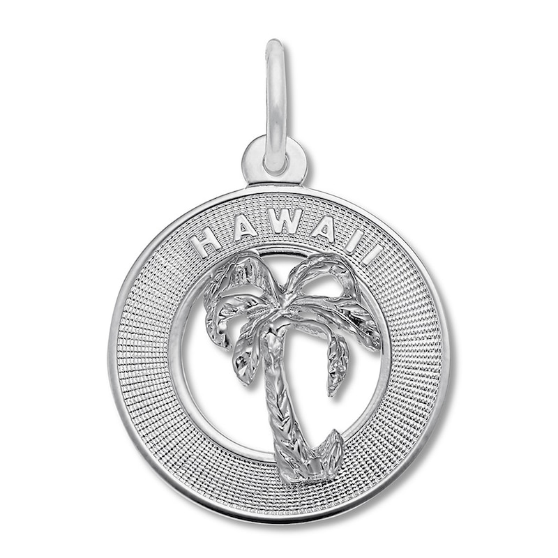 Hawaii Charm Sterling Silver