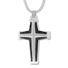 Thumbnail Image 0 of Men's Stainless Steel Cross Necklace