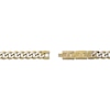 Thumbnail Image 1 of Curb Chain Necklace Stainless Steel & Yellow Ion-Plated 30"