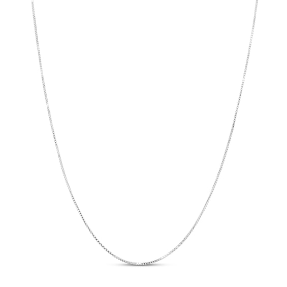 Solid Box Chain Sterling Silver 20"