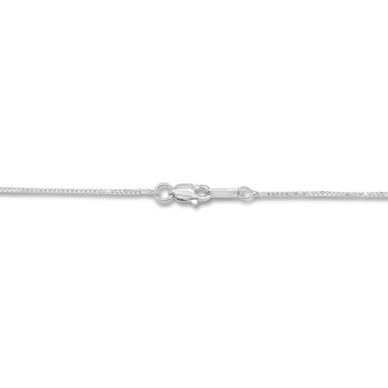 Main Image 2 of Box Chain Solid Sterling Silver 20"