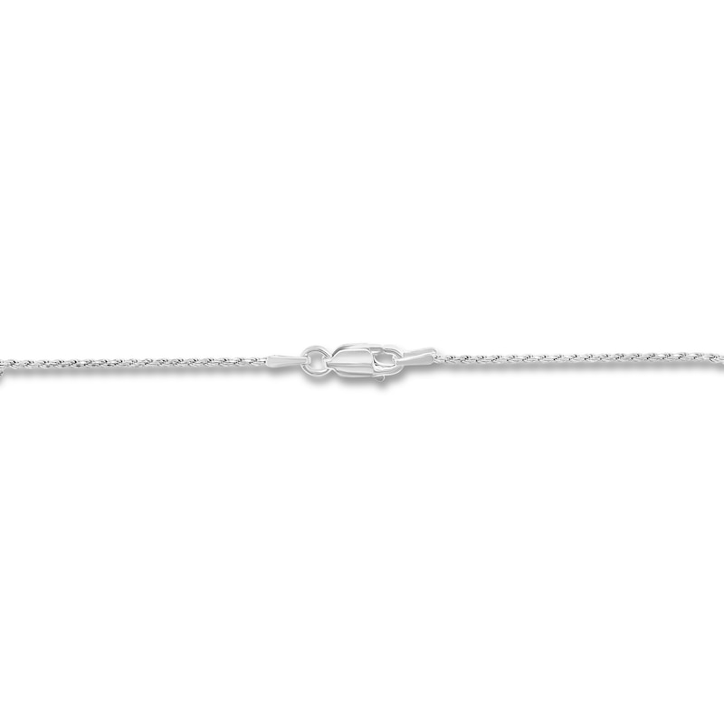 Main Image 2 of Rope Chain Solid Sterling Silver 18"