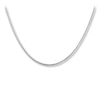 Thumbnail Image 1 of Box Chain Semi-Solid Sterling Silver 24"