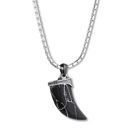 Shark's Tooth Necklace Stainless Steel