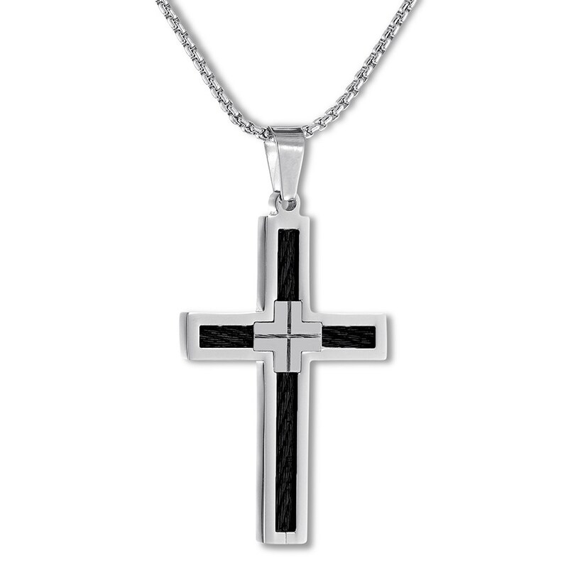 Cross Necklace Stainless Steel