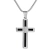 Thumbnail Image 1 of Cross Necklace Stainless Steel