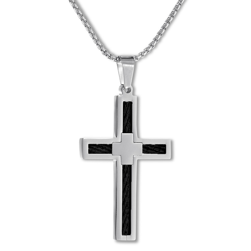 Cross Necklace Stainless Steel