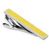 Jerry Garcia Tie Bar Stainless Steel & Yellow Lacquer