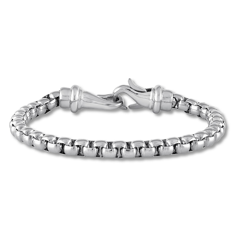Main Image 1 of Chain Bracelet Solid Stainless Steel 8.5"