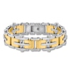 Thumbnail Image 0 of Men's Link Bracelet Stainless Steel/Yellow Ion-Plating 8.5"