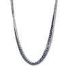 Thumbnail Image 0 of Solid Chain Necklace Stainless Steel & Blue Ion-Plating Appx. 8mm 18"