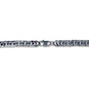 Thumbnail Image 1 of Solid Chain Necklace Stainless Steel & Blue Ion-Plating Appx. 8mm 18"