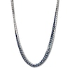 Thumbnail Image 0 of Solid Chain Necklace Stainless Steel & Blue Ion-Plating 30"