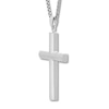 Thumbnail Image 1 of Men's Cross Necklace Stainless Steel 24"