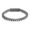 Thumbnail Image 2 of Franco Chain Bracelet Black Ion Plating Stainless Steel 9"