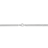Thumbnail Image 3 of Men's Diamond Cross Necklace 1/4 ct tw Round-cut Stainless Steel 24"