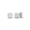 Thumbnail Image 0 of Lab-Created Diamonds by KAY Diamond Earrings 1/4 ct tw Round-cut Sterling Silver