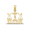 Thumbnail Image 0 of Libra Zodiac Charm 10K Yellow Gold