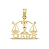 Thumbnail Image 1 of Libra Zodiac Charm 10K Yellow Gold