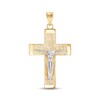 Thumbnail Image 0 of Crucifix Charm 10K Two-Tone Gold