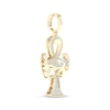 Thumbnail Image 1 of Men's Diamond Eye of Horus Ankh Charm 1/3 ct tw 10K Yellow Gold