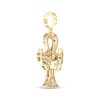 Thumbnail Image 2 of Men's Diamond Eye of Horus Ankh Charm 1/3 ct tw 10K Yellow Gold