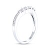 Thumbnail Image 1 of Diamond Contour Anniversary Band 1/2 ct tw 14K White Gold