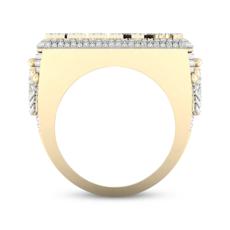 Main Image 4 of Men’s Diamond “King” Ring 1 ct tw 10K Yellow Gold