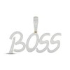 Thumbnail Image 1 of Men's Diamond "Boss" Charm 1 ct tw 10K Yellow Gold