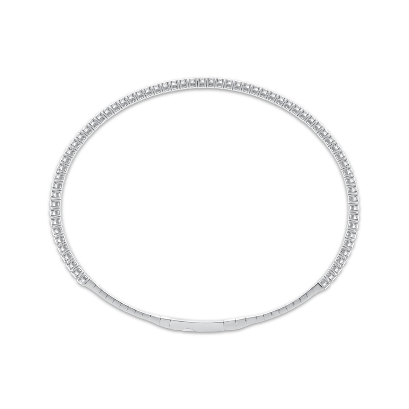 Main Image 2 of Diamond Flex Bangle Bracelet 1-1/4 ct tw 10K White Gold