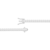 Thumbnail Image 3 of Men's Diamond Tennis Bracelet 1-1/4 ct tw 10K White Gold 8.5"