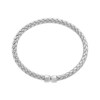 Thumbnail Image 2 of Woven Cuff Bangle Bracelet Sterling Silver