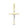 Thumbnail Image 1 of Diamond-Cut Crucifix Charm 10K Yellow Gold