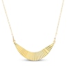 Thumbnail Image 1 of Diamond-Cut Boomerang Necklace 14K Yellow Gold 18"