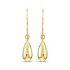 Thumbnail Image 2 of Teardrop Dangle Earrings 14K Yellow Gold