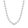 Thumbnail Image 1 of Bead Chain Necklace 8mm Solid Stainless Steel 24"