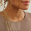 Thumbnail Image 3 of Curb Chain Necklace 11mm Black Ion-Plated Solid Stainless Steel 22"